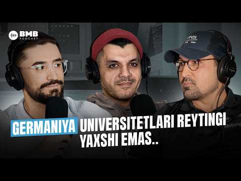 3# GERMANIYADA O'QISH. PLUSLAR VA MINUSLAR | BMB PODCAST | Germaniyahayoti
