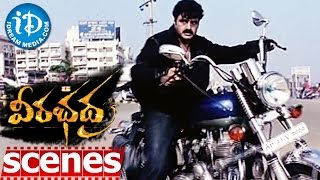 Veerabhadra Movie Scenes - Prakash Raj sell Bala Krishna for 30 crores  - Tanu Sri Dutta || Sada