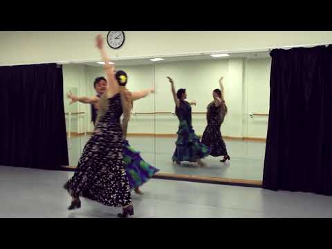 Tercera sevillana en pareja. Clases de sevillanas.