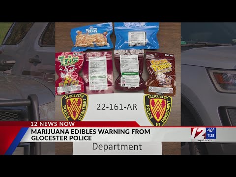 Police find 200+ edibles during Glocester traffic stop