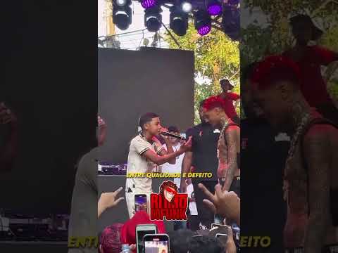 Oruam deixa fã cantar junto com ele e menor deixa todos de boca aberta 👏🏻 máximo respeito #oruam