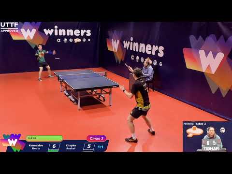 WINners Cup Table 3 19.12.2020 Konovalov Denis - Khapko Andrei
