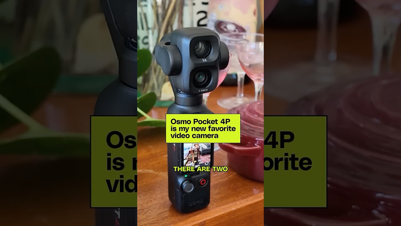 Can the new DJI Osmo Pocket 4P beat the competition?