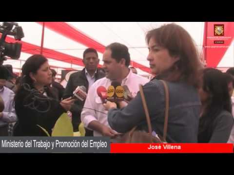 EXPO FERIA 2012 DE EMPRENDEDORES - MINISTRO DE TRABAJO