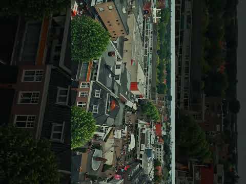 Feel the Atmosphere of Veendam, Netherlands – A Market Day from Above