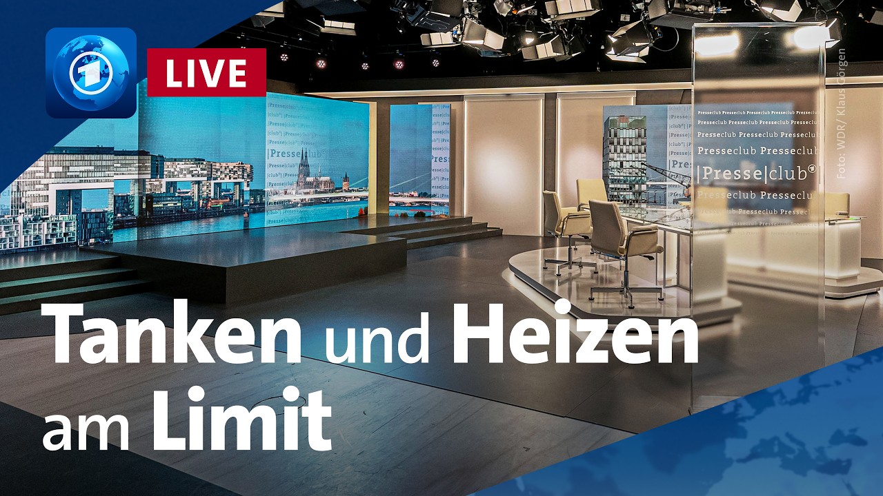 Tanken und Heizen am Limit: Was hilft gegen die hohen Preise? | ARD-Presseclub