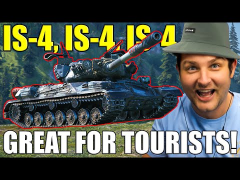 IS-4: This is the PERFECT Tank for Tourists in World of Tanks!