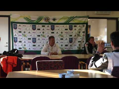 Presskonferens efter Ängelholms FF - Åtvidabergs FF (2016-06-18)