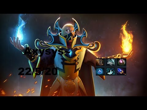 Axysys~   Master Tier Invoker vs Master Tier Tinker Full Gameplay