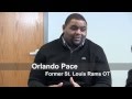 St. Louis Rams great Orlando Pace discusses Sam. St. Louis Rams great Orlando Pace discusses Sam.