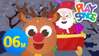 Santa Claus is Coming to Town🎅 + More Nursery Rhymes &amp; Kids Songs - Jingle Bell | Playsongs