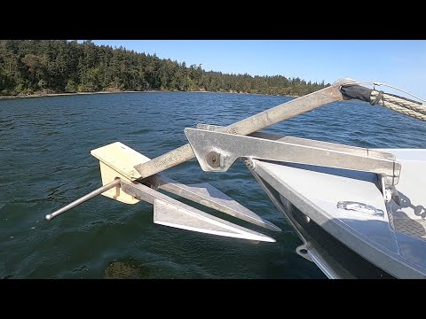 172 lb. Danforth Problem.  Anchor Test Video # 136