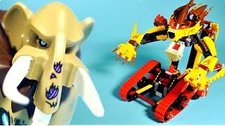 LEGO Legends of Chima Огненный Лев Лавала (70144) - відео 3