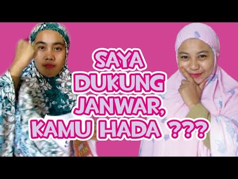 Saya dukung Janwar Sinjai, Kamu Hada Lo ??? Ehaooo