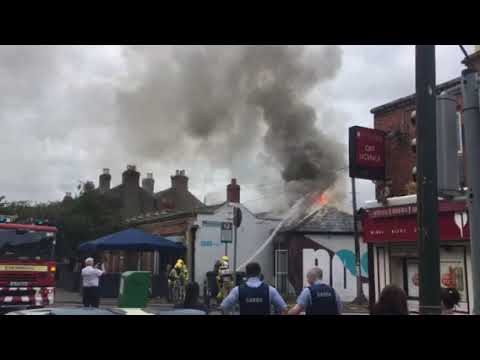 Fire at Noshington restaurant, Dublin