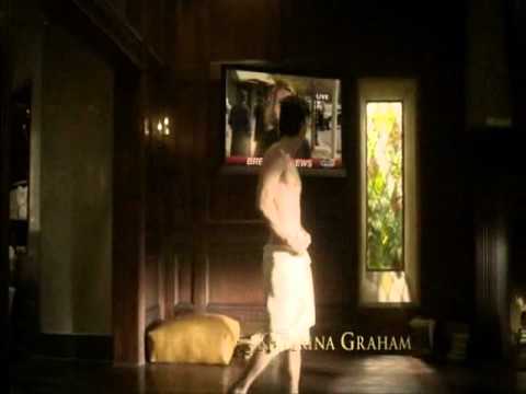 TVD 2x13- Damon's Hot Shower Scene
