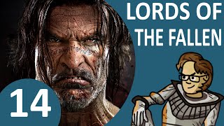 Let's Play Lords of the Fallen Part 14 - Beast Boss Fight (Brawling Warrior)