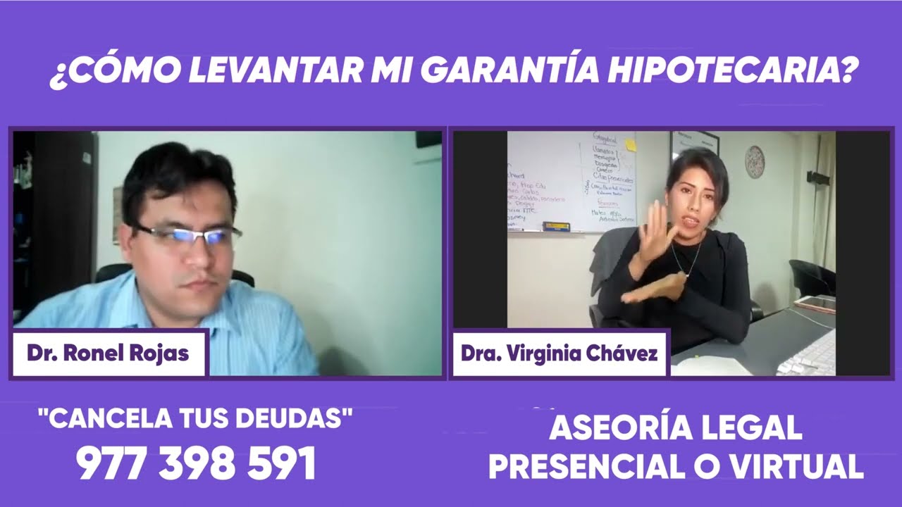 🏘DEUDAS HIPOTECARIAS💰| ¿CÓMO LEVANTAR MI GARANTÍA HIPOTECARIA