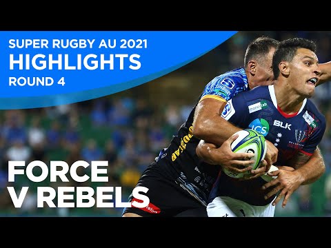 Force v Rebels Highlights | Round 4 | Super Rugby AU