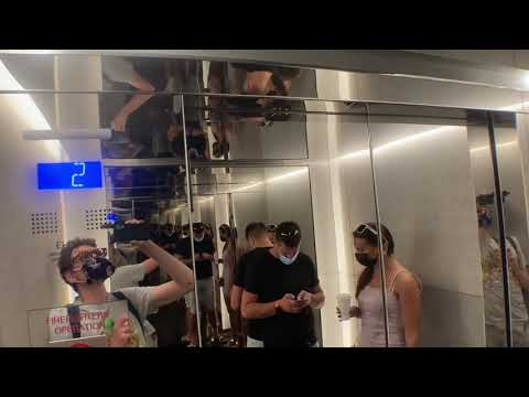 Beautiful Otis Traction Elevator At The Miami Design District In Miami FL