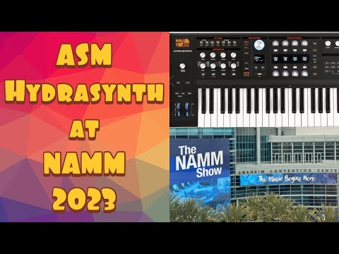 ASM Hydrasynth at NAMM 2023