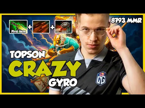 TOPSON [Gyrocopter] - Another CRAZY gyro mid - Dota 2 Pro Moments