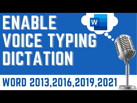 Voice Typing in Windows 10 / 11 | Speech Recognition in Windows 10