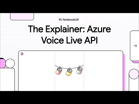 Azure Voice Live API — Build Real-Time Voice Agents (Low-Latency + Custom Voices)