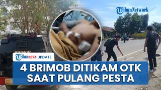Kronologi 4 Anggota Brimob Polda NTT Ditikam OTK saat Pulang Pesta di Labuan Bajo, Alami Luka Parah