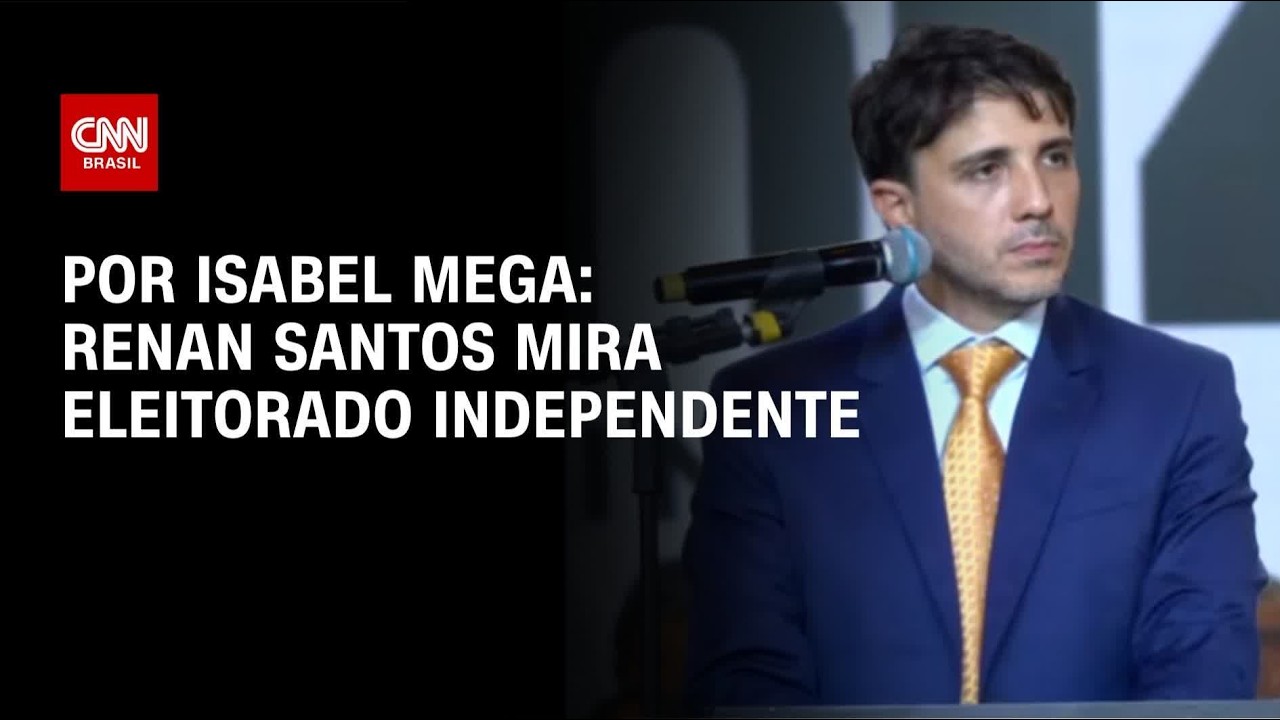 Análise: Renan Santos mira eleitorado independente em 2026 | AGORA CNN
