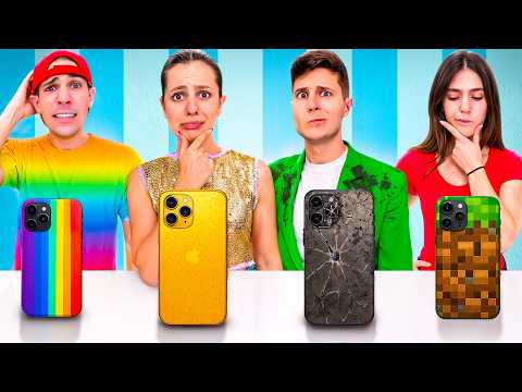 DON'T CHOOSE THE WRONG IPHONE CHALLENGE WITH ALL OUR FRIENDS!📱