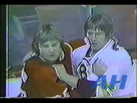 NHL Dec. 5, 1974 Boston Bruins v Detroit Red Wings (melee) Dave Forbes v Earl Anderson