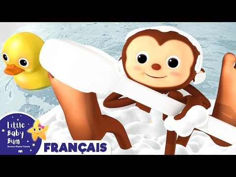 La Chanson du Bain | La santé et l'hygiène - Comptines | Little Baby Bum en Français