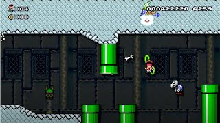 公式VIPマリオことSUPER UNK MARIO WORLDのクリアを目指す放送#2　WORLD1砦から