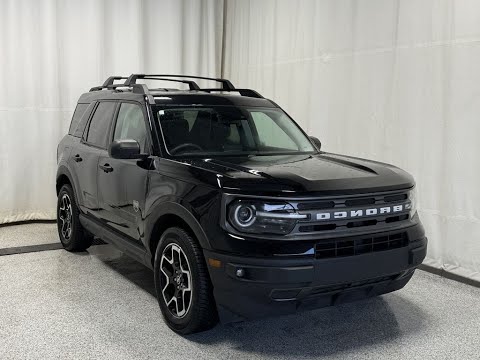 2021 Ford Bronco Sport Big Bend 4x4 in Black for sale at Park Mazda in Sherwood Park, AB