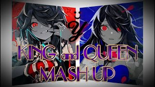 𝐾𝐼𝑁𝐺 𝑎𝑛𝑑 𝑄𝑈𝐸𝐸𝑁 𝑀𝐴𝑆𝐻 𝑈𝑃 /𝑴𝒊𝒙 𝒗𝒐𝒄𝒂𝒍 𝓨̆̈ #KING #QUEEN #ボカロ #ガレバン