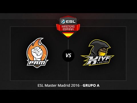 PAM vs. KIYF Logitech G - Día 1 - ESL Masters Madrid 2016 - Fase de grupos