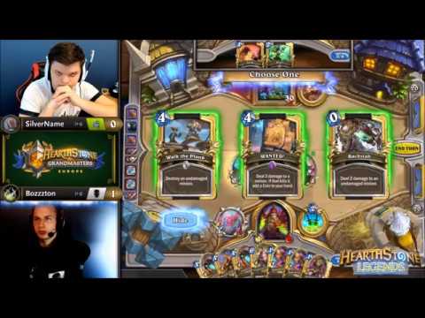 Hearthstone Grandmasters Europe~Rise of Shadows~Silver Name vs Bozzzton~Legendary Players