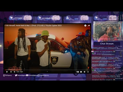 DJ GRAVY Thizzler Cypher REACTION, 1100 Himself, Verde Babii & Mac J