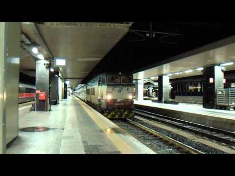 E656.274 in partenza con l' ICN 1955 Roma Termini - Siracusa/Palermo Centrale