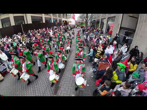 BTK Königshoven 1911 Heidewitzka Herr Kapitän (2) Karneval Köln Rosenmontagszug 2024