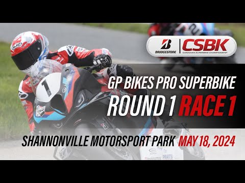 2024 Bridgestone CSBK - GP Bikes Pro Superbike Round 1, Race 1 at Shannonville