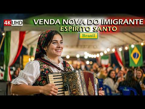 🇧🇷 🇮🇹 Italian Culture Lives On in This Brazilian Town ⏤ Venda Nova do Imigrante 【 4K UHD 】