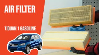 Youtube thumbnail of video "How to replace the air filter Tiguan mk1 1.4 TSI 💨"