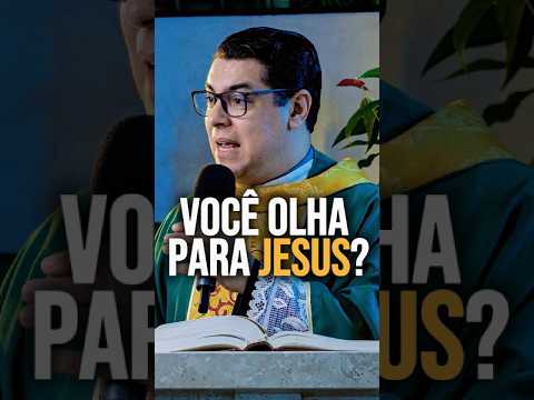 VOCÊ OLHA PARA JESUS OU APENAS PARA OS PROBLEMAS? - Padre Chrystian Shankar