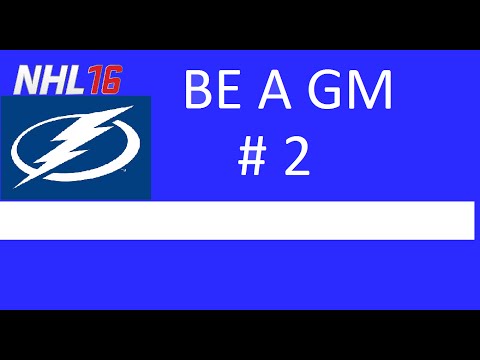 NHL 16 GM MODE TAMPA BAY LIGHTNING / CRAZY ROUND SHOCKER