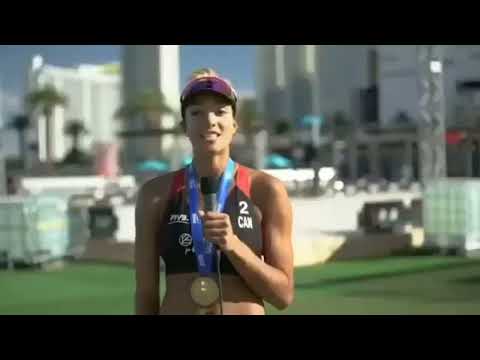 Brandie Wilkerson & Heather Bansley Interview - Canada Beach Volleyball Girls