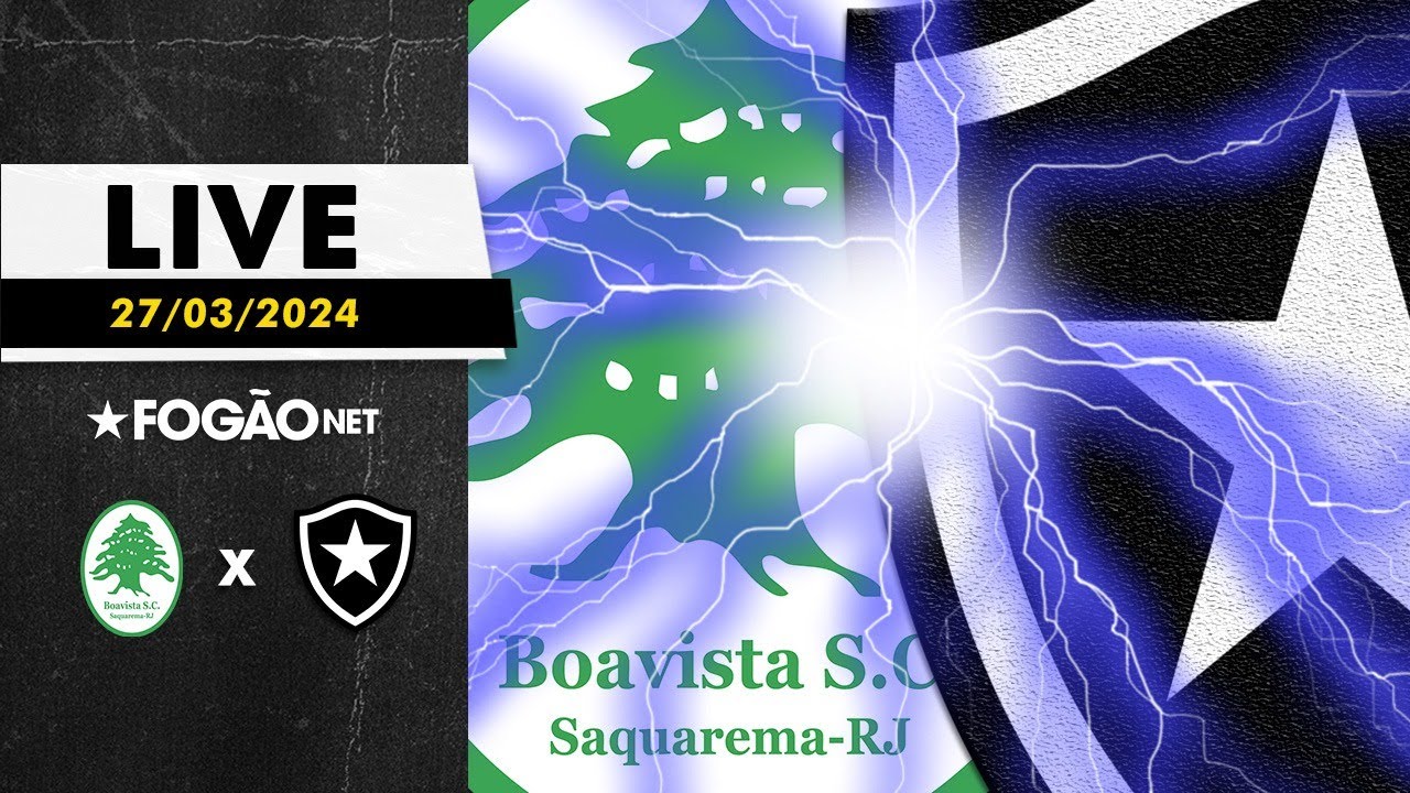 LIVE | Pré-jogo de Boavista x Botafogo, pela ida da final da Taça Rio 2024