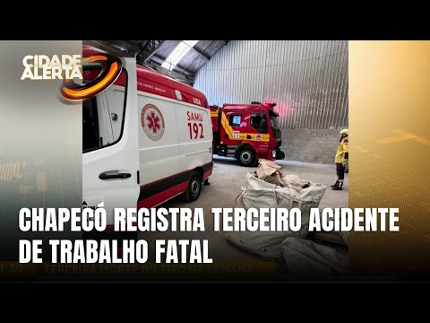 Chapecó registra terceiro acidente de trabalho fatal em apenas uma semana