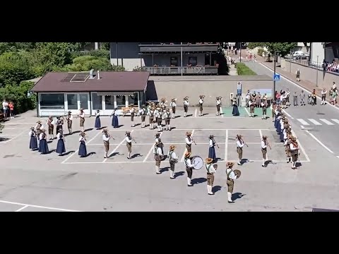 Pustertaler Bezirksmusikfest 2022, Marschshow